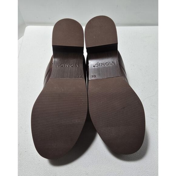 Vionic Kacie Comfort Ergonomic Women's Clog Mules EUR 38 US 7 Brown Leather - Picture 8 of 10